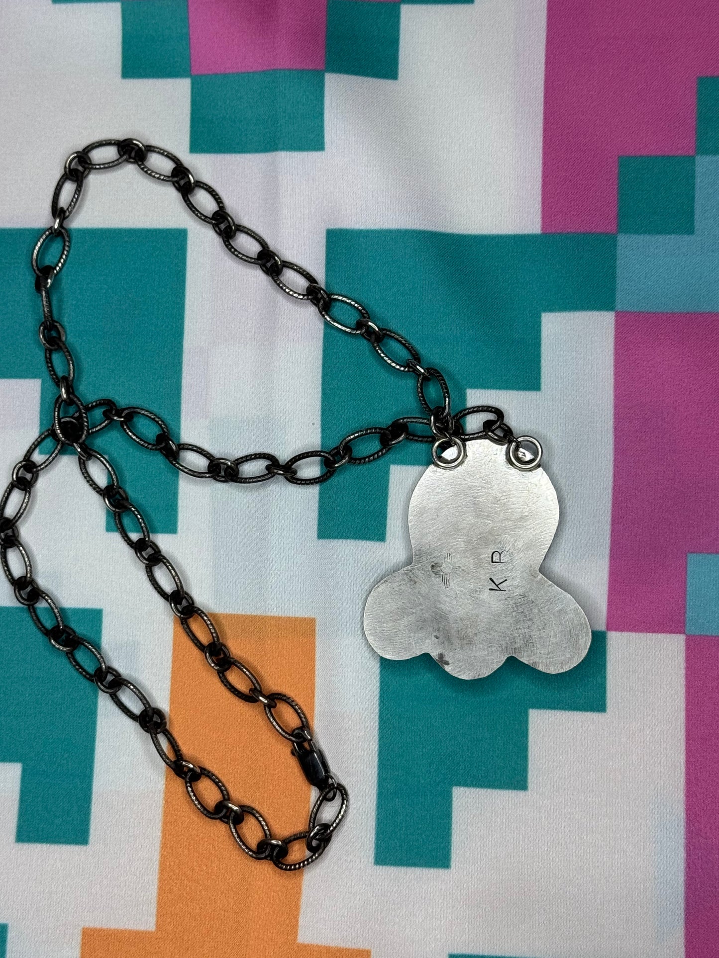 Turquoise Drifter Coin Necklace
