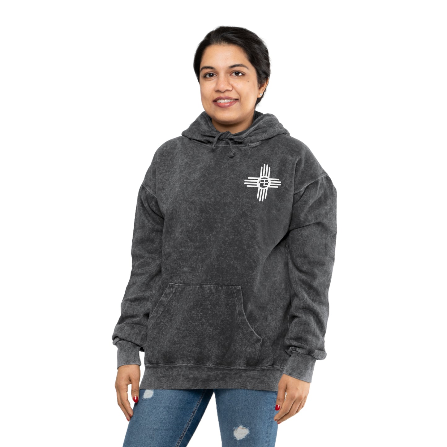 Unisex Mineral Wash Hoodie